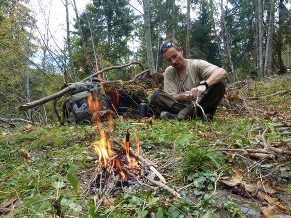 bivouac en Laponie