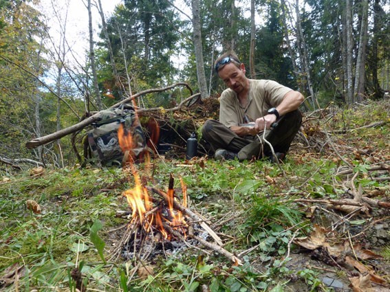 bivouac en Laponie